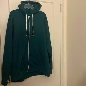 Old Navy Green Zip Up Hoodie Size 3xl 